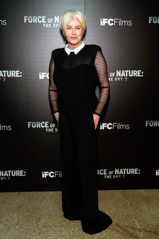 Deborra Lee-Furnes en el estreno de su última película