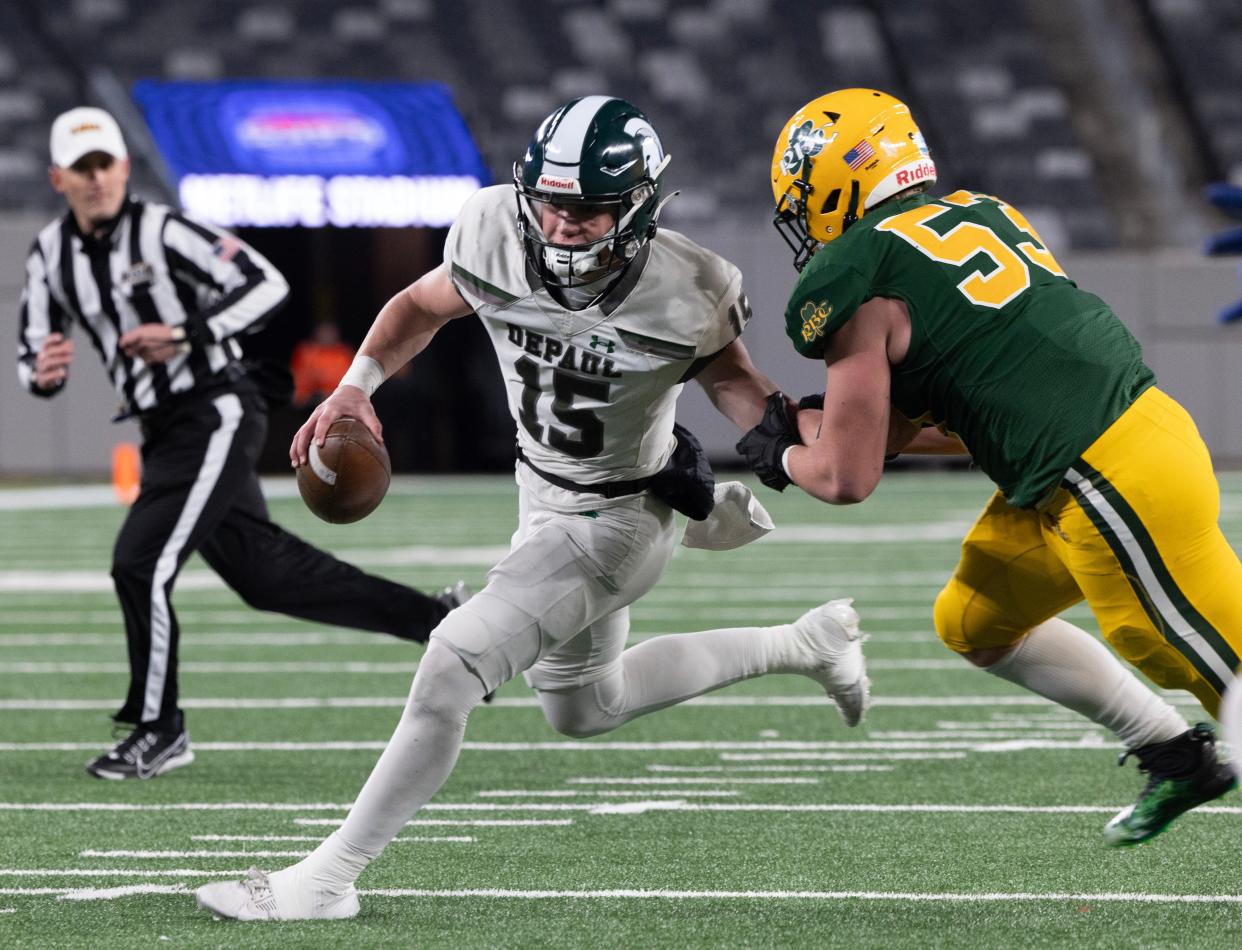 Red Bank Catholic Football vs. DePaul in NJSIAA Non-Public B Championship game at Met Life Stadium on November 28, 2023.