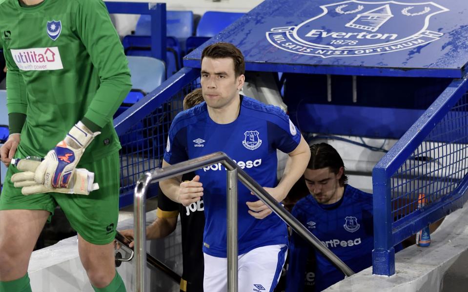 Seamus Coleman runs out for Everton U23s - Everton FC