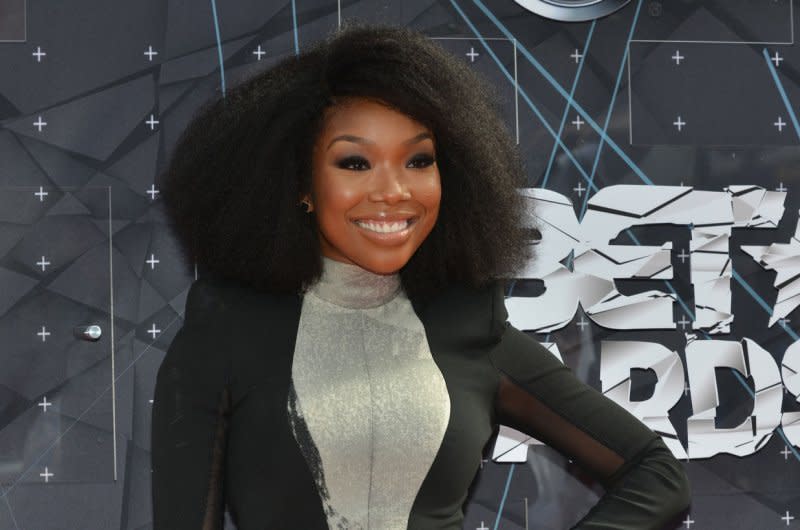 Brandy stars in the holiday film "Best. Christmas. Ever!" File Photo by Christine Chew/UPI