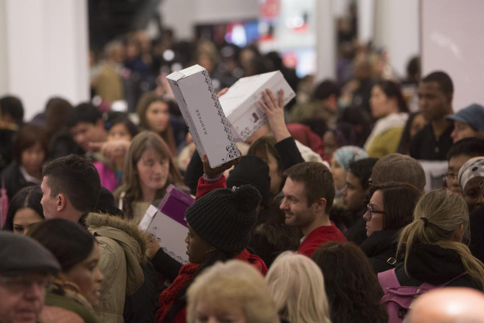 Black Friday crowds