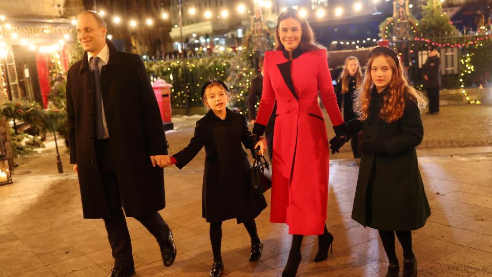 Frederick Windsor and Sophie Winkleman were joined by their daughters, Maud and Isabella