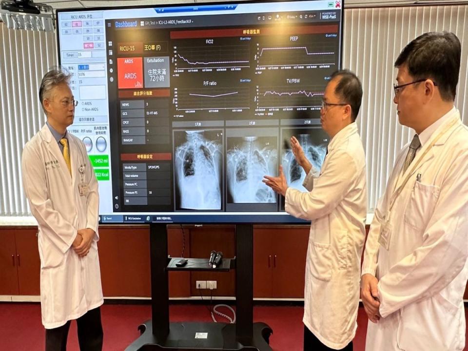 應用AI提供重症患者即時周全照護，中榮智慧重症團隊獲第25屆生策會國家生技醫療品質獎中的智慧醫療組銀獎。（圖：中榮提供）