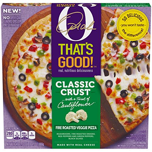 9) Classic Crust Fire-Roasted Veggie Pizza