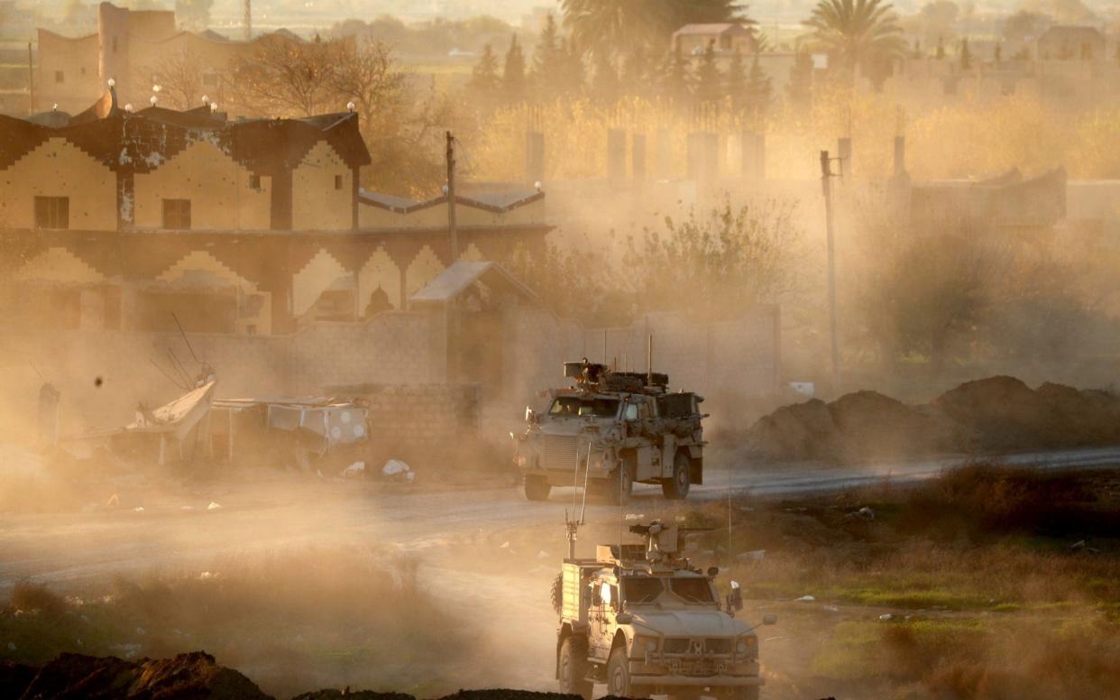 US and UK special forces are deployed countering Isil militants in Deir Ezzor in eastern Syria - AFP