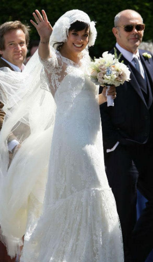 Oops! Lily Allen Has Lost Her £200,000 Chanel Couture Wedding Dress