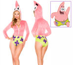 <p>It's hard to imagine an "underwater best friend" sporting a barely-there romper like this. If the actual SpongeBob ever ran across this version of Patrick, he'd probably flee into the deep recesses of the sea.<br><br> (Credit: <a rel="nofollow noopener" href="http://www.yandy.com/Pink-Velvet-Romper-Costume-.php" target="_blank" data-ylk="slk:Yandy.com;elm:context_link;itc:0;sec:content-canvas" class="link ">Yandy.com</a>/Nickelodeon) </p>