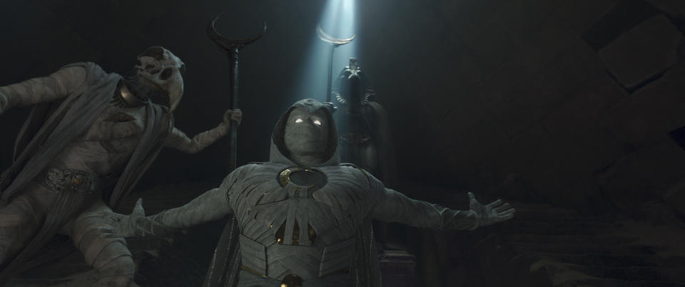 Oscar Isaac stars in Marvel Studios' Moon Knight. (Disney+)