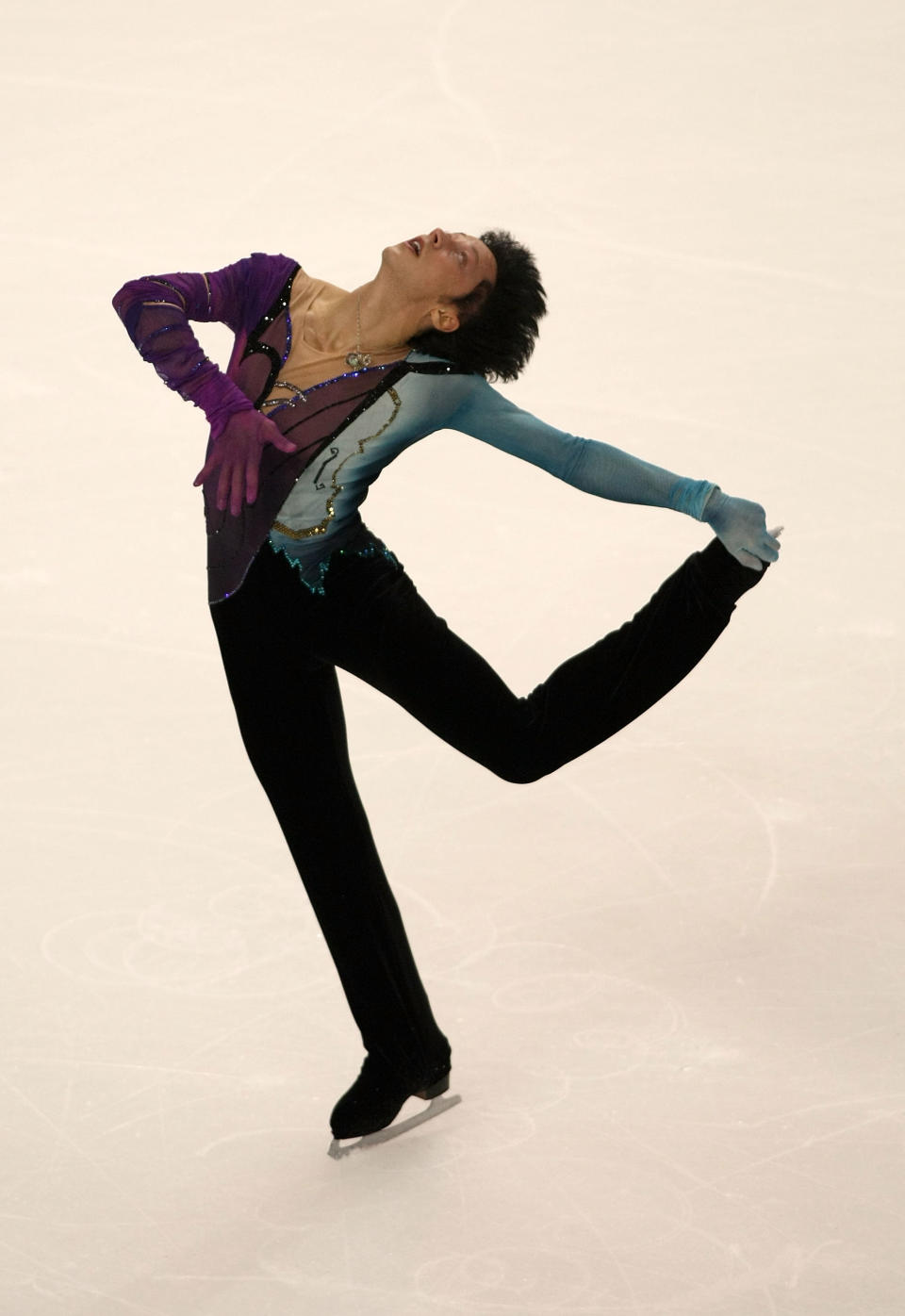 Skating the men's short program&nbsp;on&nbsp;day 1 of 2008 Skate America at the Comcast Arena on Oct. 25, 2008, in Everett, Washington.