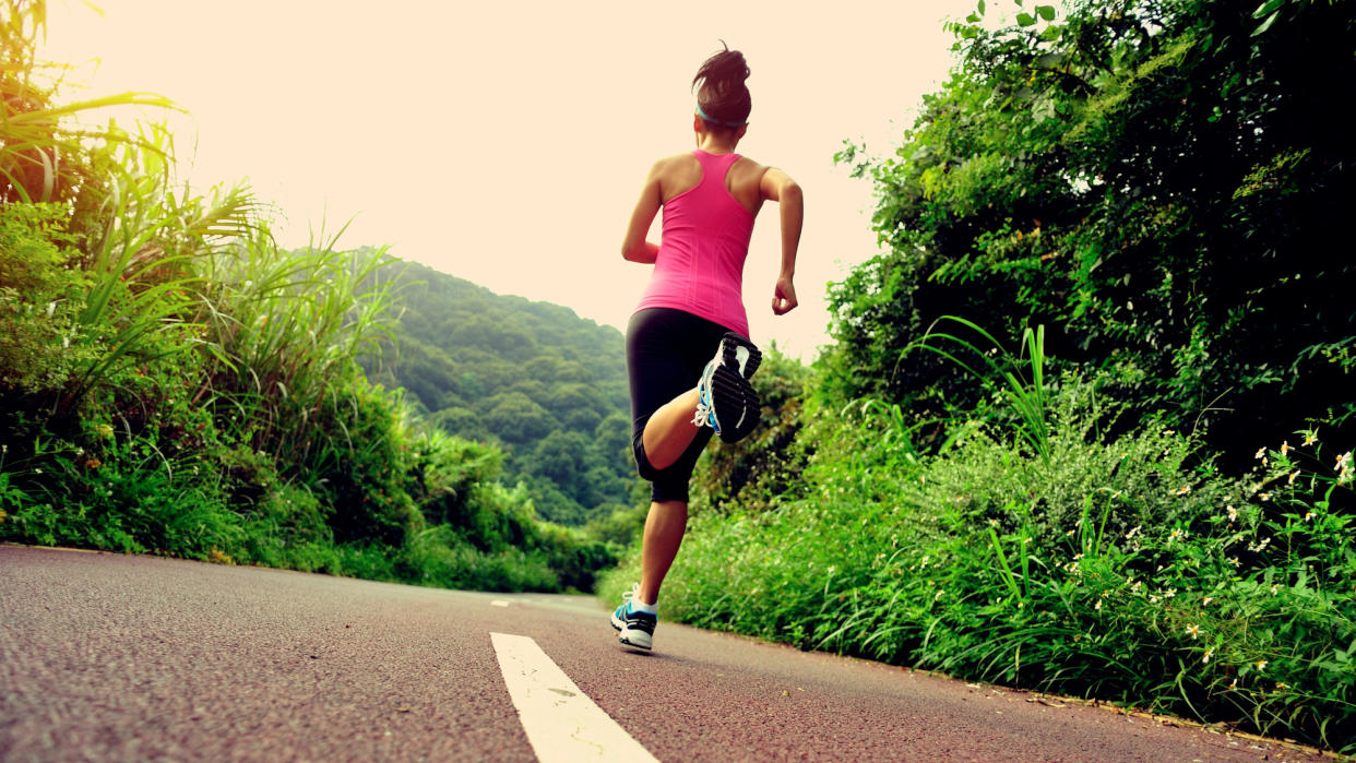 running in the summer