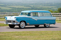 <p>The short-lived Del Rio two-door station wagon mentioned earlier was preceded by the even rarer Parklane, which was sold only in the 1956 model year.</p><p>Despite this, the name lived on, after a fashion. Split in two, it was used for the <strong>Mercury Park Lane</strong>, which was built in two generations as a <strong>saloon</strong>, a <strong>convertible</strong> and a <strong>hardtop</strong>. Unlike its Ford-branded namesake, it survived for a full decade.</p>