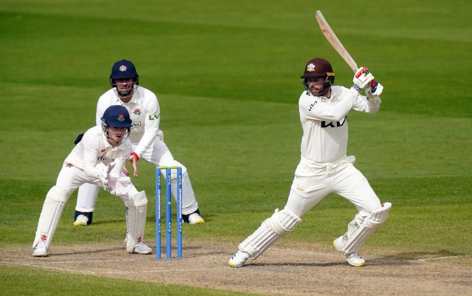 Ben Foakes cover drives - Mike Egerton/PA Wire
