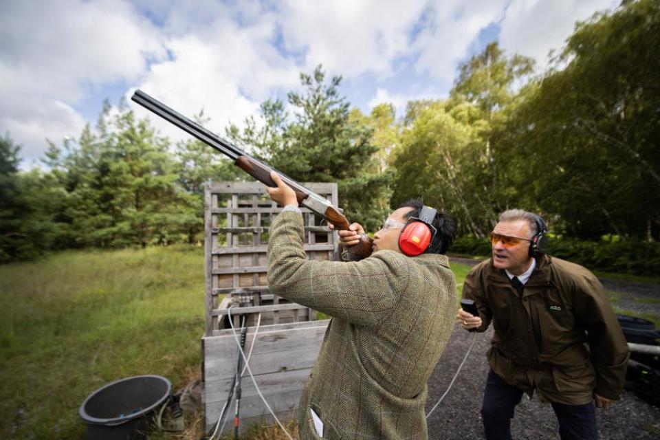 Rhik Samadder shooting.