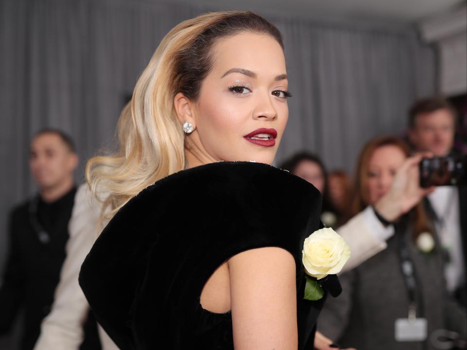 Rita Ora se disculpó por hacer una fiesta durante el encierro (Getty Images for NARAS)