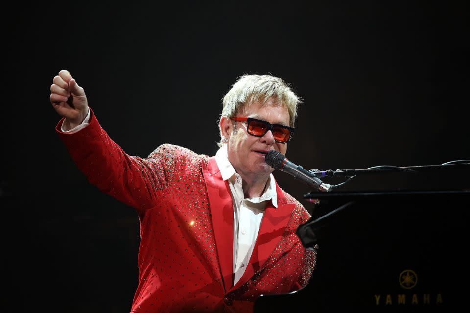 Elton John is being honoured by the Grammys. Source: Getty