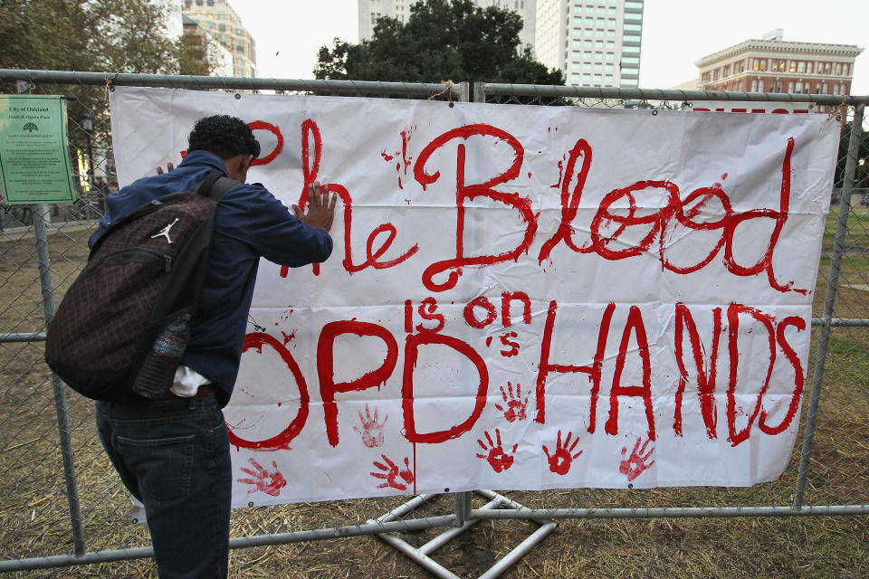 Occupy Oakland Protesters Demonstrate Day After Clash With Police