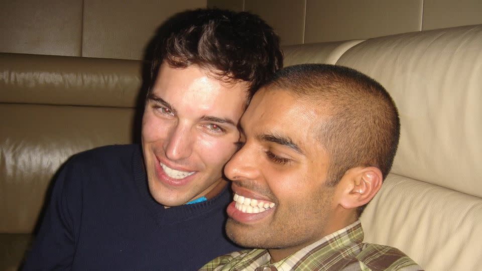 Here's Manuel and Suki on the first night they met in Berlin, on March 3, 2006. - Suki Sandhu and Manuel Heichlinger