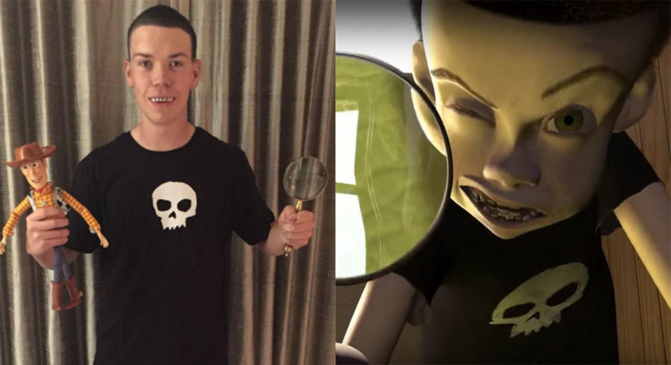 Will Poulter as Sid from ‘Toy Story’