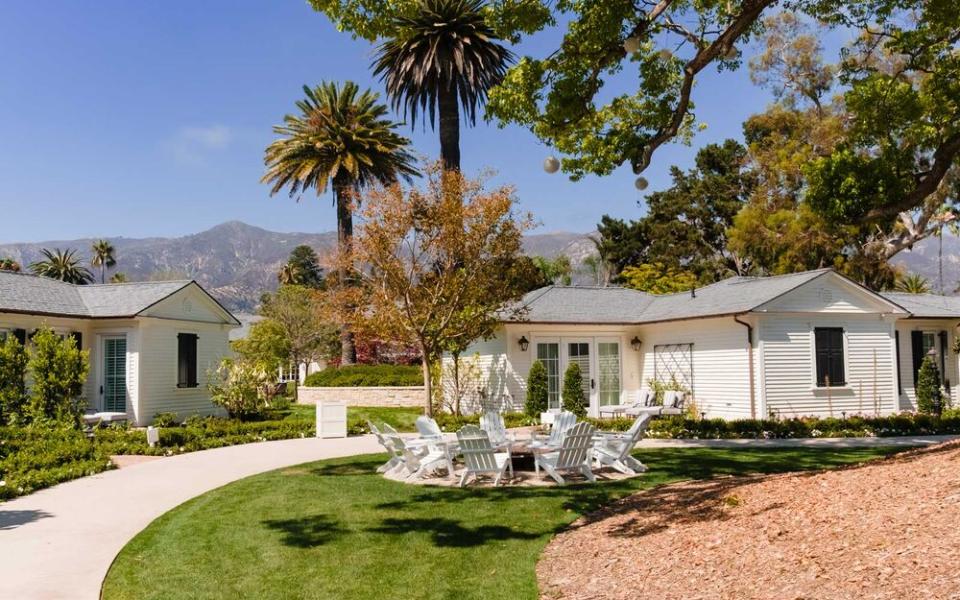 Private bungalows at the new Rosewood Miramar Beach hotel, in Montecito. | Oriana Koren