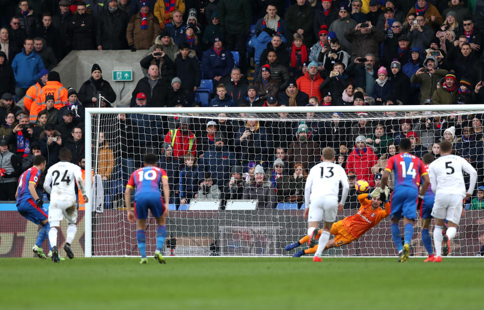 Luka converts from the spot for his seventh goal of the season