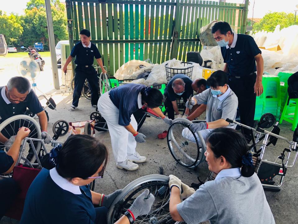 有輔具需求，宜蘭縣民可以在慈濟環保輔具平台申請。（圖：慈濟基金會提供）