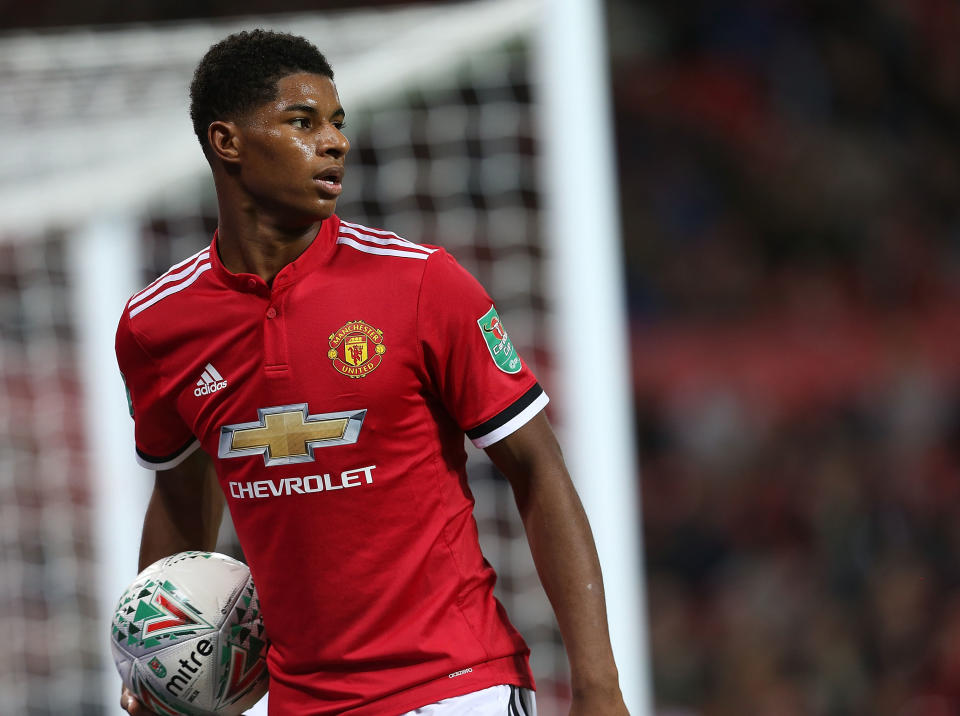 Marcus Rashford has been one of many players setting up chances for Lukaku