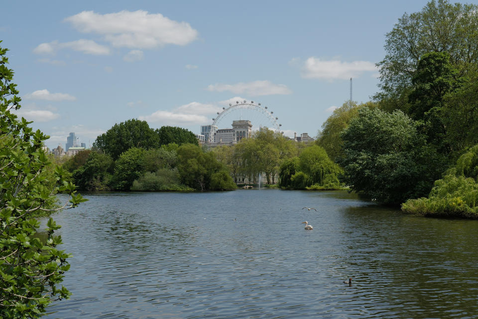 Hyde Park and London Eye shot on Leica Q3