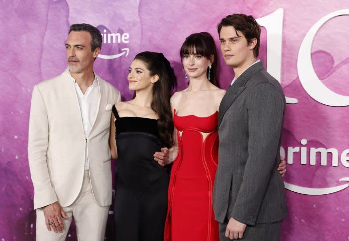 Anne Hathaway, Nicholas Galitzine attend 'The Idea of You' premiere in NYC