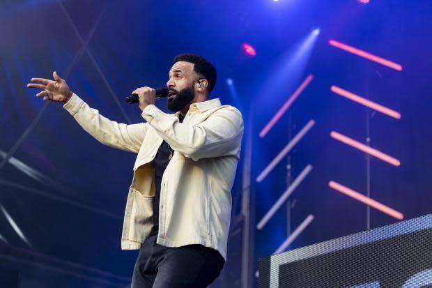 Swindon Advertiser: Craig David at last year's MFor Festival