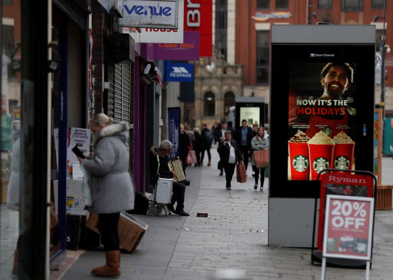 A general view of passers by at High Street West in Sunderland