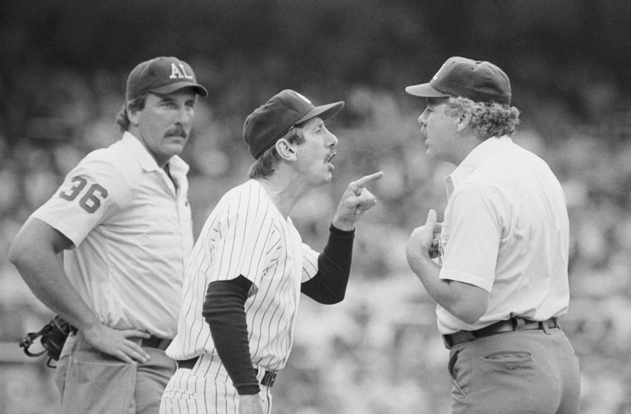 Billy Martin loved to argue. (Bettmann Archive/Getty Images)