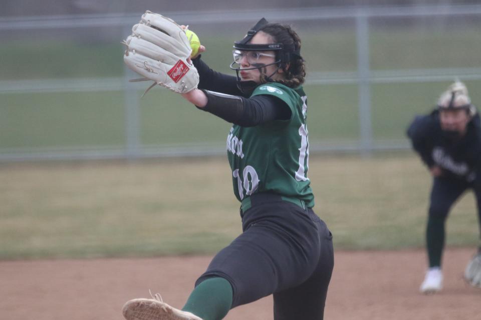 Madison's Layla Azmoun was named the Ohio Cardinal Conference Pitcher of the Year for the 2023 season.