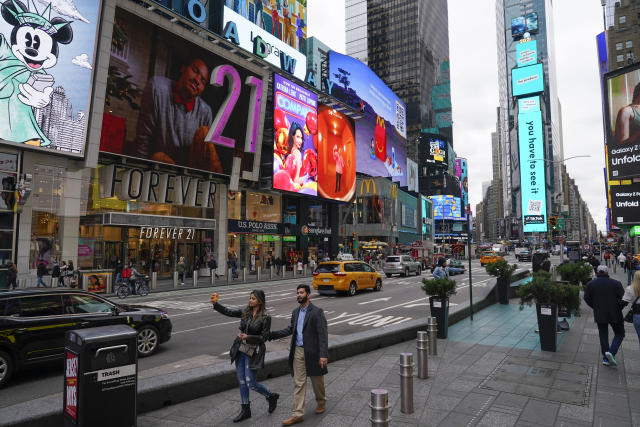 As tourism brightens, Times Square hopes to regain luster