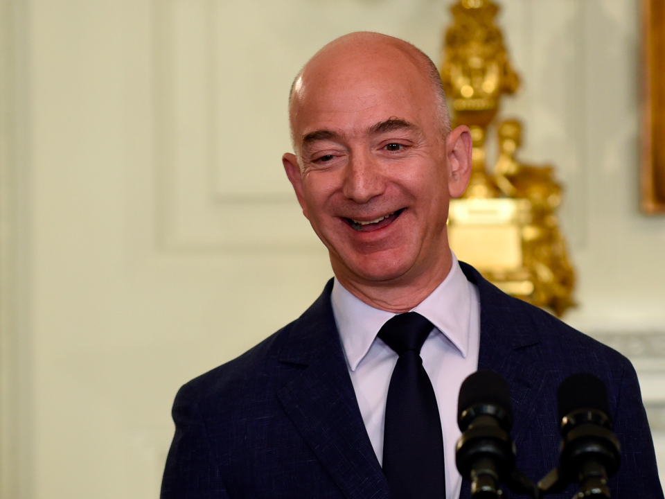 Amazon CEO Jeff Bezos