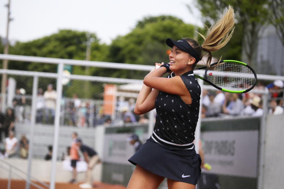 En su palmarés cuenta igualmente con el Campeonato de España de 2017, derrotando en la final a Carla Suárez, y además ha defendido a España en la Copa Federación, debutando con el equipo en 2014 con apenas 16 años. (Foto: Ibrahim Ezzat / NurPhoto / Getty Images).