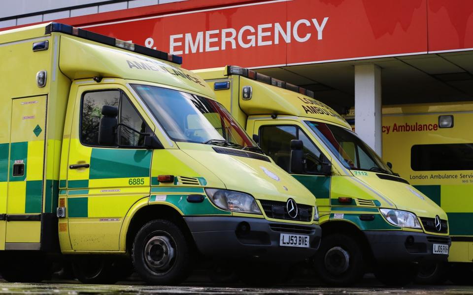 Emergency rooms were quiet last year because of lockdown, with almost 30 per cent fewer injuries caused by violence - Getty Images 