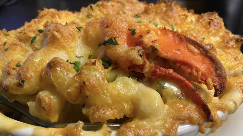 Morton's lobster mac & cheese