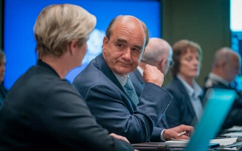 David Haig as the Home Secretary - Credit: Sky