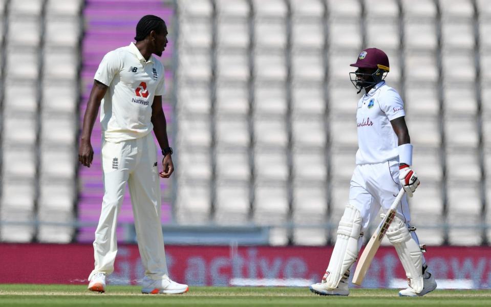 West Indies defy ferocious Jofra Archer on day five to hand England defeat in the first Test - GETTY IMAGES
