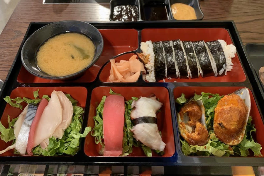 <p>Photo: Nicole B./<a href="https://yelp.com/biz_photos/shobu-japanese-cuisine-fresno?select=v_p3XDIRbYG9EUZbJh6LBA&utm_campaign=21cf0963-cc97-4a9a-9fbf-89ba3d839fcb%2C9250eb7e-1a01-45c2-b765-4037bf1b652f&utm_medium=81024472-a80c-4266-a0e5-a3bf8775daa7" rel="nofollow noopener" target="_blank" data-ylk="slk:Yelp;elm:context_link;itc:0;sec:content-canvas" class="link ">Yelp</a></p>