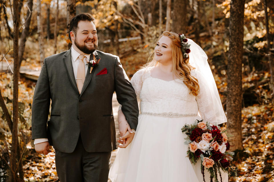 Stephanie and Brandon Engblom each weighed over 300 pounds in January 2020 when they started their weight-loss journey. (Rubinski Visual)