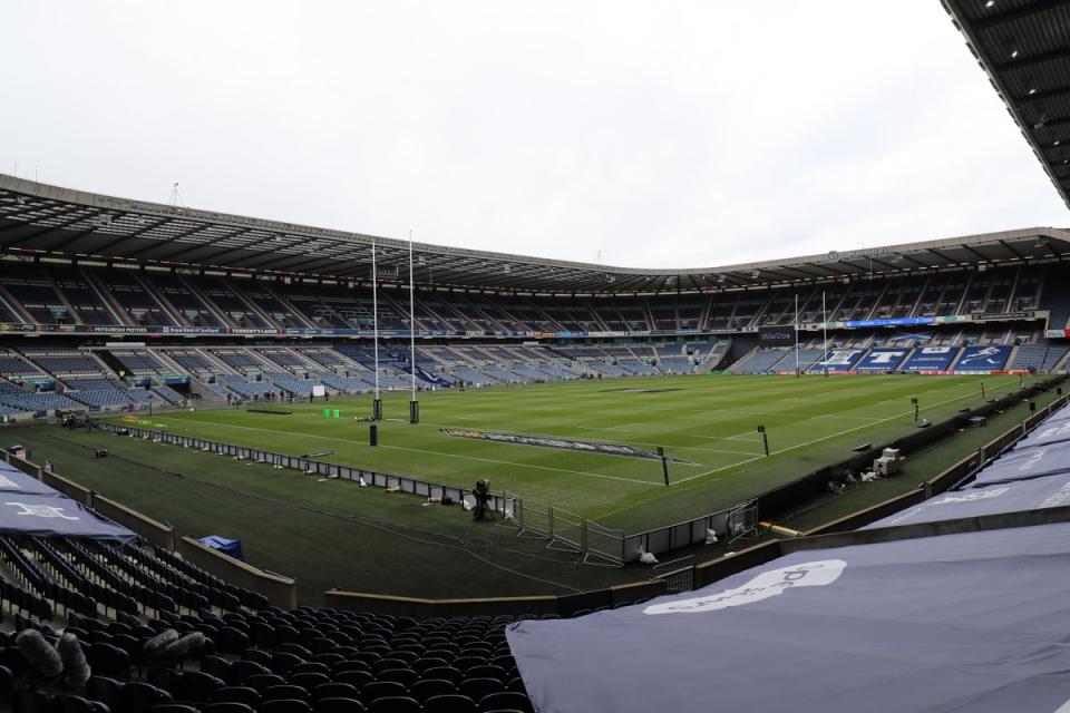 Murrayfield stadium has a capacity of more than 65,000 at a seated concert event (PA Archive)