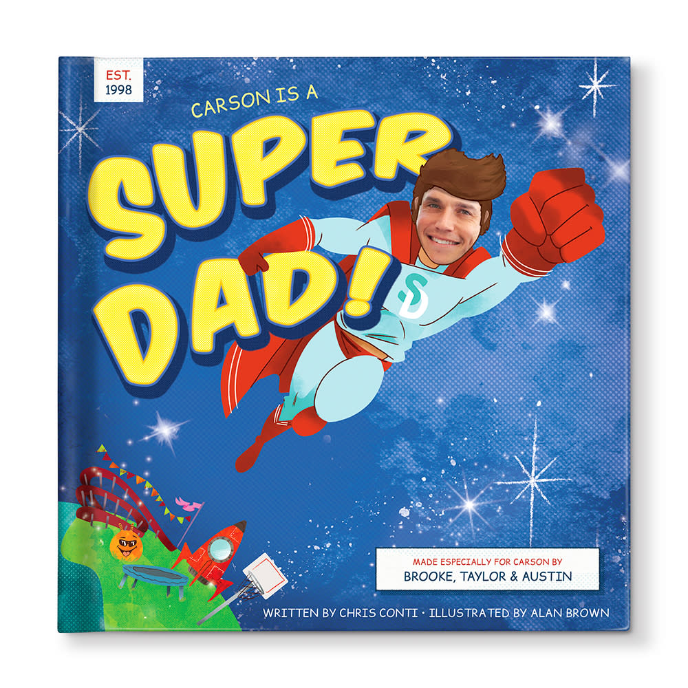 <p><a href="https://www.iseeme.com/en-us/super-dad-personalized-book.html?gclid=CjwKCAjwuqiiBhBtEiwATgvixNXrOwPj5OqBl2AHv_uPPaag8MDeB7vjUbgzqAa_sA1Z2E2UpAD5BRoC-qQQAvD_BwE" rel="nofollow noopener" target="_blank" data-ylk="slk:Shop Now;elm:context_link;itc:0;sec:content-canvas" class="link rapid-noclick-resp">Shop Now</a></p><p>Super Dad! Personalized Book</p><p>iseeme.com</p><p>$29.99</p><span class="copyright">I See Me!</span>