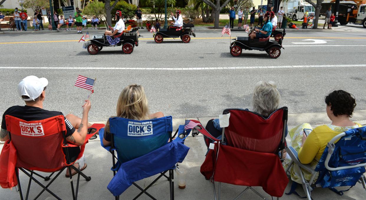 Downtown Sarasota's annual Memorial Day Parade, pictured here in 2023, is among the noteworthy events set to take place in Sarasota, Manatee and Charlotte counties in May.