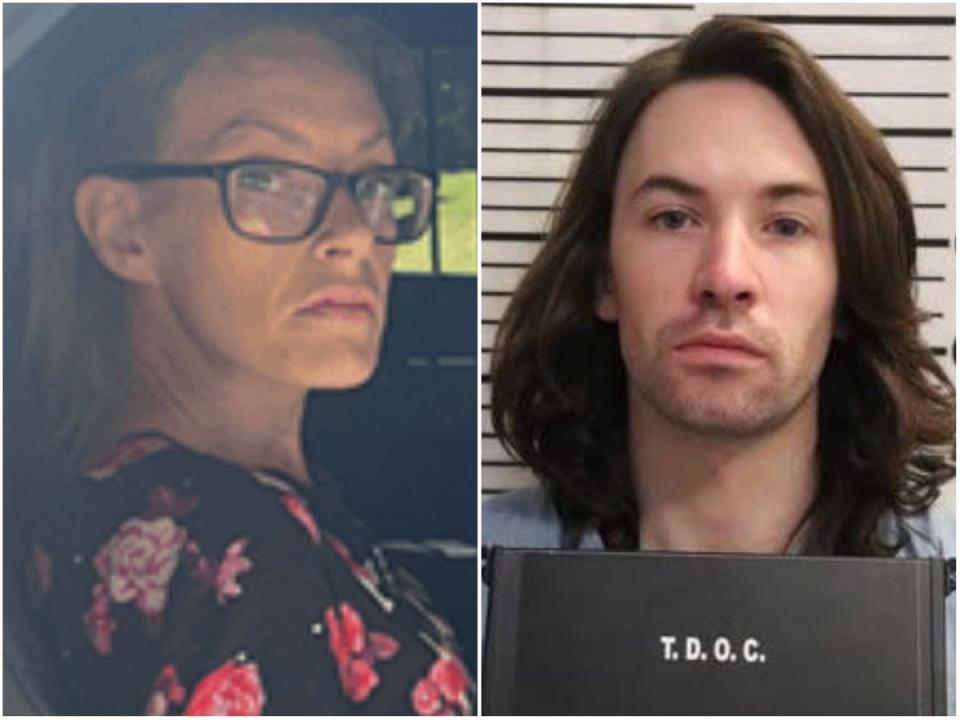 Rachel Dollard stands accused of smuggling drugs to Joshua Brown at the Turney Center Industrial Complex (Tennessee Department of Correction)