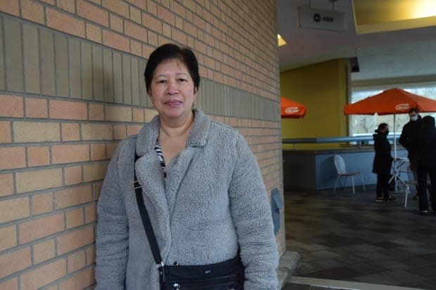 Jerty Gaa hopes to get her job back as a hotel attendant in Vancouver once the hospitality sector comes back. She says switching jobs at this point would likely mean losing more than a third of what she used to make. (Unite Here - image credit)