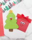 <p>Chances are you already have everything required to make these precious Christmas cards. All you need is some card stock, glittery paper, <a href="https://www.amazon.com/gp/product/B01KSRF3FQ/ref=as_li_qf_asin_il_tl?tag=syn-yahoo-20&ascsubtag=%5Bartid%7C10055.g.4080%5Bsrc%7Cyahoo-us" rel="nofollow noopener" target="_blank" data-ylk="slk:googly eyes;elm:context_link;itc:0;sec:content-canvas" class="link ">googly eyes</a> and a Sharpie — plus a pom-pom for the Christmas tree's nose or a bow for the present. </p><p><a href="https://www.thebestideasforkids.com/christmas-tree-card/" rel="nofollow noopener" target="_blank" data-ylk="slk:Get the tutorial at The Best Ideas for Kids »;elm:context_link;itc:0;sec:content-canvas" class="link "><em>Get the tutorial at The Best Ideas for Kids »</em></a></p>