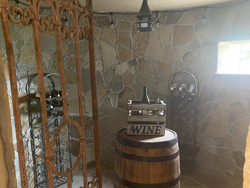 The wine cellar