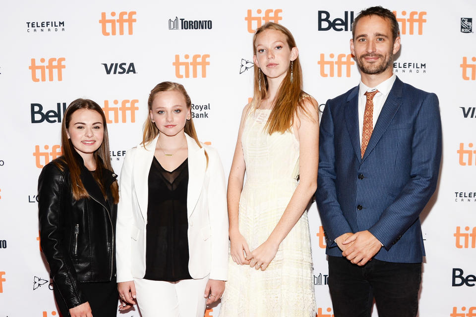 Sydney Wade, Madison Wolfe, Rory Jackson and director Anders Walter attend the <em>I Kill Giants</em> premiere during the 2017 Toronto International Film Festival. (Photo: Tara Ziemba/Getty Images)