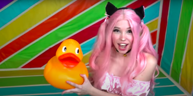 The r who sold her own bath water returns to social media with  bizarre video